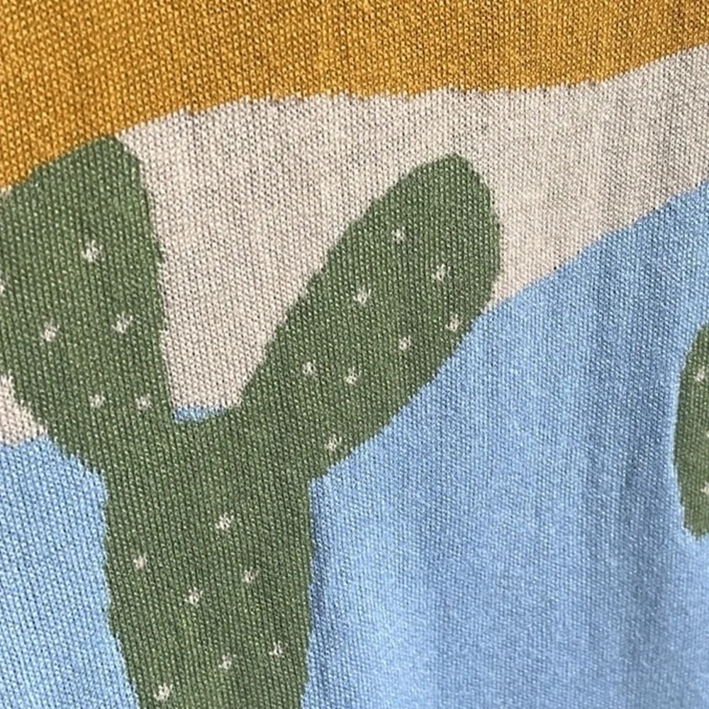 ModCloth Blue Desert Moonscape Sweater - Picture 10 of 14